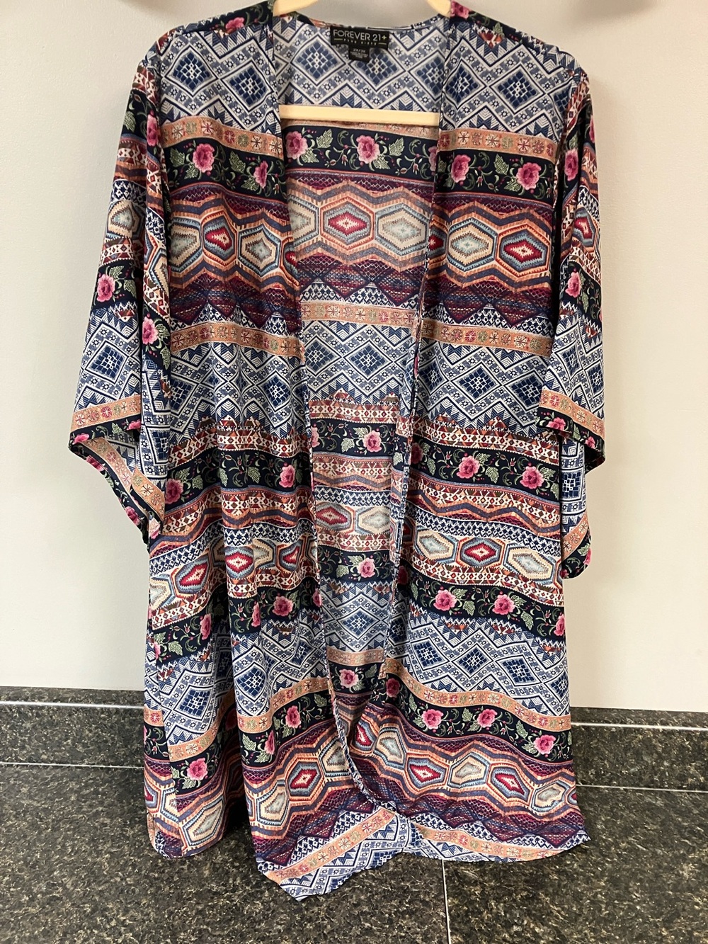 3/$19 ❤️ Forever 21 kimono cover up jacket 2x 3x